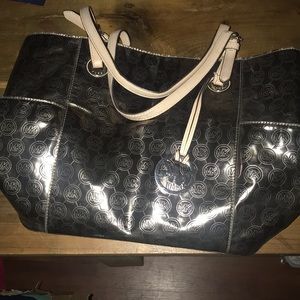 Michael Kors bronze purse